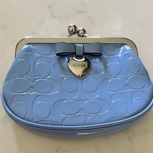 Blue Coin Purse- Coach